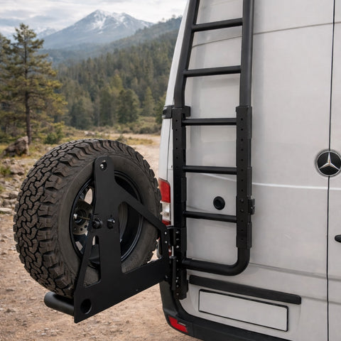WHEEL CARRIER SWING OUT